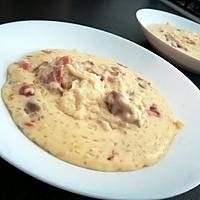 recette Risotto crémeux au chèvre et jambon de parme Thermomix