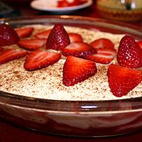 recette Tiramisu aux fraises