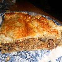 recette tourte de sanglier aux girolles