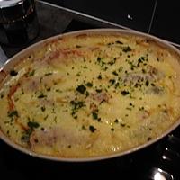 recette Gratinée  d'endives de la Picardie au reblochon et à l' emmental