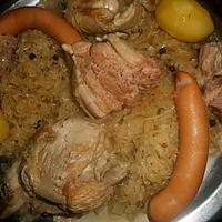 recette Cuisse de dinde à la choucroute