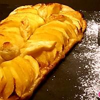 recette Tarte fine pommes vergeoise