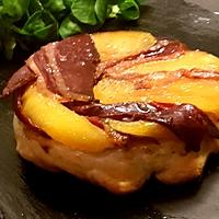 recette Tatin de pommes et magret fumé