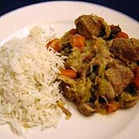 recette Blanquette de veau (micro onde)