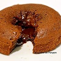 recette Moelleux au chocolat avec son coeur coulant