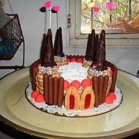 recette gâteau château de princesse pour les 6 ans de JADE
