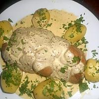 recette Rognon de veau aux deux moutardes