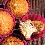 recette Muffin à la noix de coco et cranberries