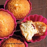 recette Muffin à la noix de coco et cranberries