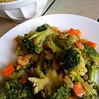recette Curry de broccoli et crevettes