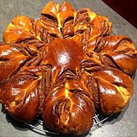 recette Brioche flocon au nutella