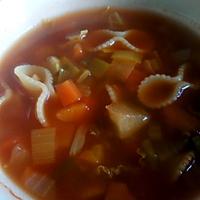 recette Soupe minestrone minute