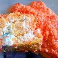 recette Roule aux carottes sauce poivron rouge