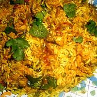 recette Biryani a l agneau et lentilles