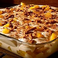 recette Tiramisu à l'ananas flambé au rhum,  éclats de spéculos