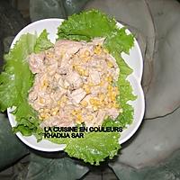 recette Salade au poulet et à l’ananas