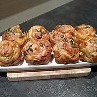 recette Petits muffins jambon parmesan olives