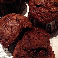 recette Muffins tout chocolat au thermomix