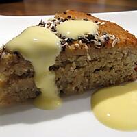 recette Gateau à la banane, poudre d'amande et fève tonka