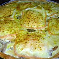 recette Quiche "champiraclette"