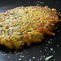 recette Galettes de pommes de terre et légumes au curcuma