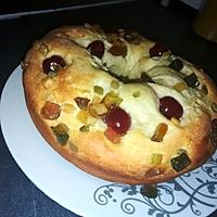 recette Brioche des rois au fruits confits