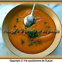 recette Potage à la carotte et au panais