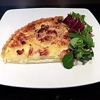 recette Tarte oignons lardons pommes de terre