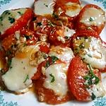 recette POELEE DE TOMATES AU CANTAL