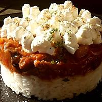 recette Bolognèse façile à l'aubergine ,ricotta , basilic