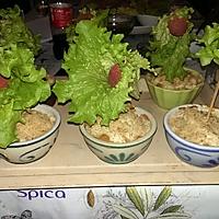 recette Petites plantes carnivores  aux figues et foie gras