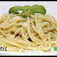 recette Spaghettis au basilic