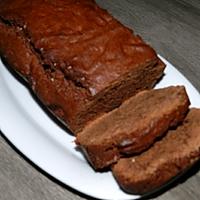 recette Cake au chocolat avec l'aide d'un petit apprenti