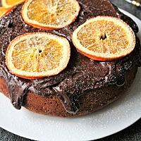 recette Cake à l'orange { sans gluten, sans lait, sans oeufs }