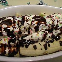 recette banana split