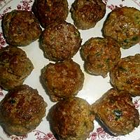 recette Boulettes de boeuf au gingembre