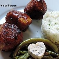 recette Boulettes à la sauce Teriyaki