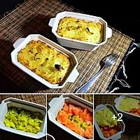 recette Parmentier aux deux saumons