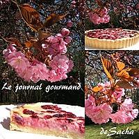 recette Tarte à la framboise