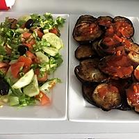 recette AUBERGINE À LA SAUCE TOMATE