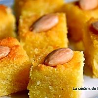 recette Basboussa aux amandes