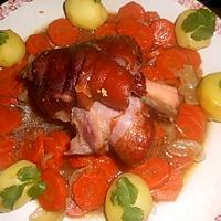 recette Jarret de porc fumé a l éttouffé