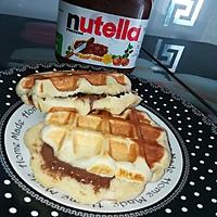 recette Waffine Waffle au Nutella