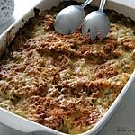recette Gratinée de poireaux Franc-Comtoise