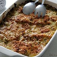 recette Gratinée de poireaux Franc-Comtoise