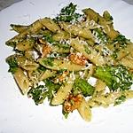 recette Pennes ou macaronis aux brocolis,anchois et noix