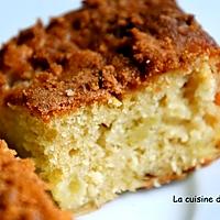 recette Carré moelleux aux pommes et spéculoos