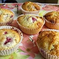 recette Muffins framboise chocolat blanc