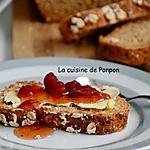 recette Pain irlandais au yaourt et flocons d'avoine, sans levure!