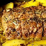 recette Rôti de porc basse température, ail et thym